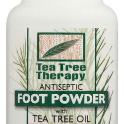 Pó Antisséptico Para Pés, Hortelã, 3 Onças, Da Tea Tree Ther