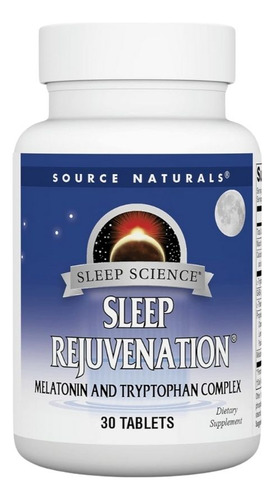 Sleep Science Sleep Rejuvenation 30 Tabs By Source Naturals