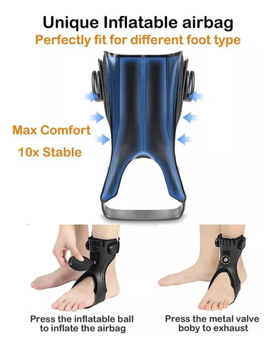 B Órtese Para Pé Caído Órtese De Pé Varo Para Hemiplegia - Imagem 9