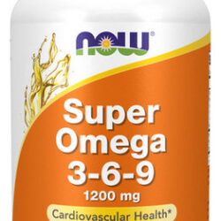 Super Omega 3-6-9 1200 Mg 180 Géis Da Now Foods