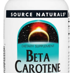 Beta Carotene 25000 Iu 250 Softgel By Source Naturals
