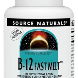 Methylcobalamin Fast Melt 30 Tabs By Source Naturals