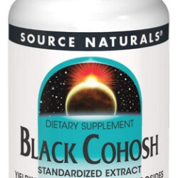 Black Cohosh Extract 60 Tabs By Source Naturals