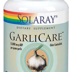 Garlicare 60 Comprimidos Da Solaray