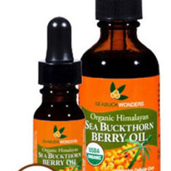 Óleo De Frutas Silvestres Orgânico Sea Buckthorn 0,45 Fl Oz