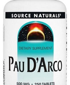Pau Darco 500 Mg 250 Tabs By Source Naturals