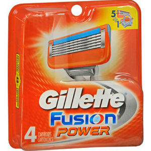 Cartuchos Fusion Power, 4 Cada Um Da Gillette