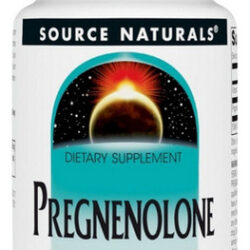 Pregnenolona 10 Mg 120 Comprimidos Da Source Naturals
