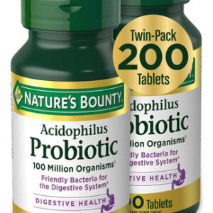 Suplemento Nature&quots Bounty Acidophilus Probiotic 100 Unidade