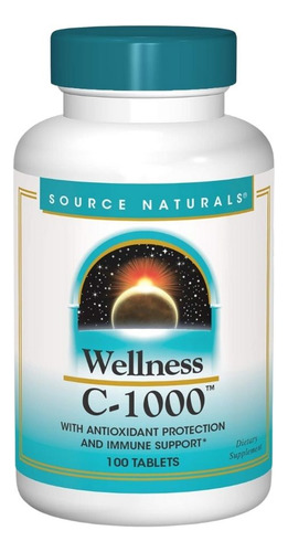 Wellness C-1000 100 Tabs By Source Naturals