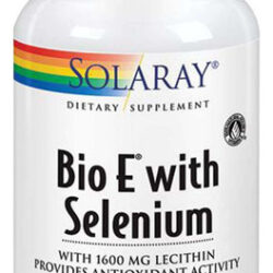 Bio E Plus Selenium 120 Cápsulas Gelatinosas Da Solaray