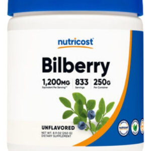 Pó De Mirtilo 250 Gramas 250 Gramas Da Nutricost