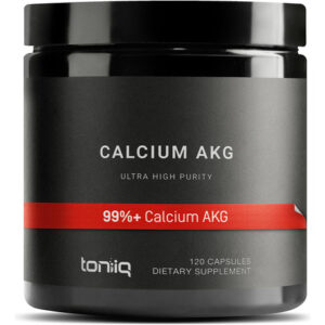 Suplemento De Cálcio De Pureza Ultra-alta Toniiq 1800mg Akg