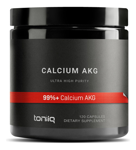 Suplemento De Cálcio De Pureza Ultra-alta Toniiq 1800mg Akg