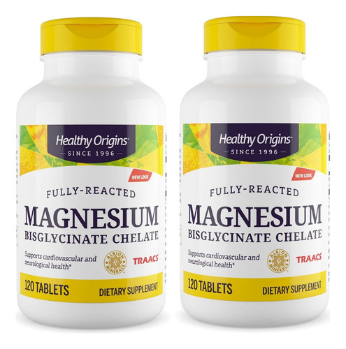 Suplemento Healthy Origins Magnésio 100 Mg 240 Comprimidos