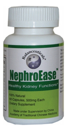 Nephroease 60 Cápsulas Da Balanceuticals