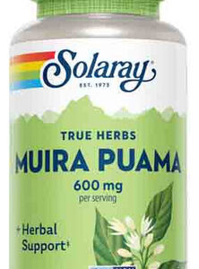 Muira Puama 600 Mg 100 Cápsulas Da Solaray