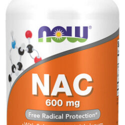 Nac-acetilcisteína 600 Mg 250 Cápsulas Da Now Foods