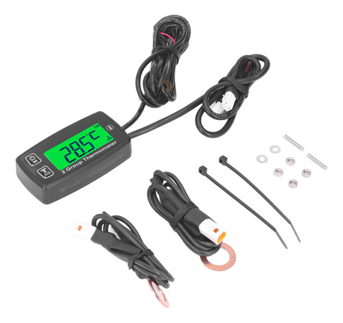 Termômetro Digital, Medidor De Temperatura De Motor Lcd De C - Imagem 5