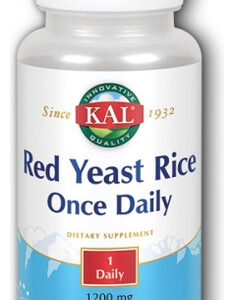 Arroz Vermelho Fermentado 30 Comprimidos Da Kal
