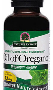 Óleo De Folha De Orégano 1 Onça Da Nature's Answer