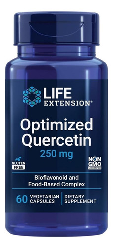 Optimized Quercetin 250 Mg 60 Vegcaps By Life Extension