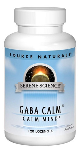 Gaba Calm Peppermint, 120 Lozenges By Source Naturals