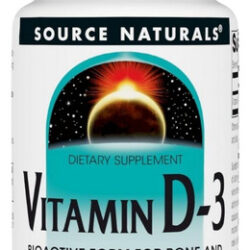 Vitamin D 5000 Iu 60 Caps By Source Naturals