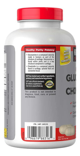 Glucosamina E Condroitina 1500 Mg 280 Comprimidos - Imagem 7