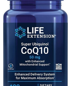 Quinol Coq10 50 Mg, Suporte Mitocondrial Aprimorado, 100 Cáp