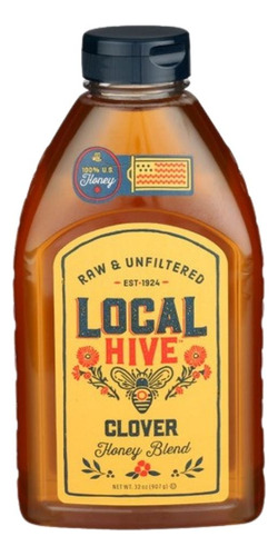 Clover Honey 32 Oz (case Of 6) By Local Hive