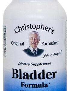 Fórmula Para Bexiga 475 Mg 100 Cápsulas Por Dr. Christophers
