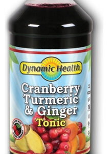 Tônico De Açafrão E Gengibre Com Cranberry 16 Onças Da Dynam