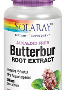 Extrato De Butterbur 50 Mg 60 Cápsulas Da Solaray