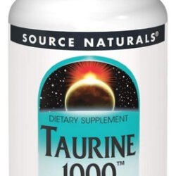 Taurine 1000 Mg 60 Caps By Source Naturals