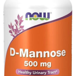 D-manose 500 Mg 240 Cápsulas Da Now Foods