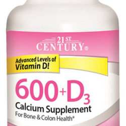 Cálcio 600 + Vitamina D 3 75 Cápsulas Até O Século Xxi