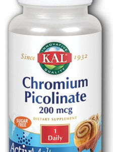 Picolinato De Cromo Activmelt 200 Mcg 120 Comprimidos Da Kal