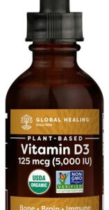 Vitamina D3 5000 Ui 2 Onças Do Global Healing Center