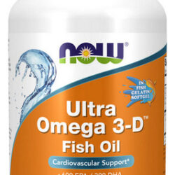 Ultra Omega 3-d 180 Cápsulas Gelatinosas Da Now Foods