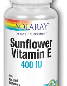 Vitamina E De Girassol 400 Ui 60 Cápsulas Gelatinosas Da Sol