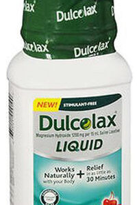 Saline Laxative Liquid Cherry Flavor 12 Oz By Dulcolax