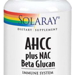 Ahcc Plus Nac E Beta Glucan 30 Cápsulas Da Solaray