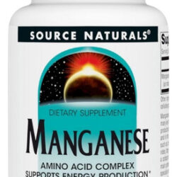 Manganese Chelate 10 Mg 250 Tabs By Source Naturals