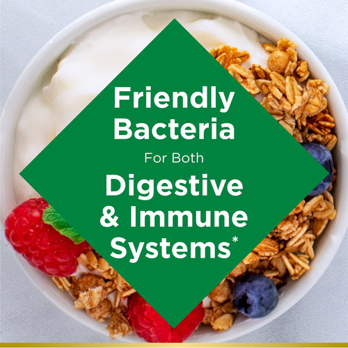 Suplemento Nature"s Bounty Acidophilus Probiotic 100 Unidade - Imagem 3