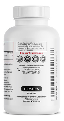 Suplemento De Arroz Fermentado Vermelho Bronson 600mg Monasc - Imagem 5