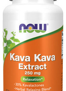 Extrato De Kava Kava 250 Mg 60 Cápsulas Da Now Foods