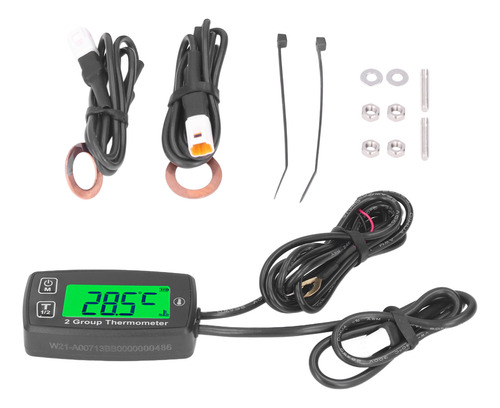 Termômetro Digital, Medidor De Temperatura De Motor Lcd De C - Imagem 3