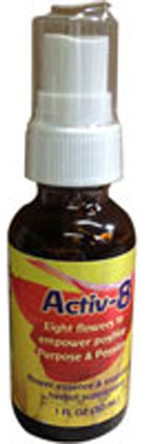 Spray Activ-8 De 1 Onça Da Flower Essence Services