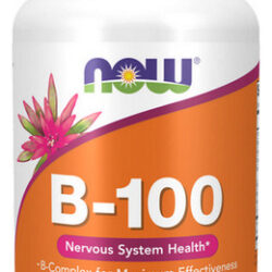 Vitamina B-100 100 Cápsulas Da Now Foods